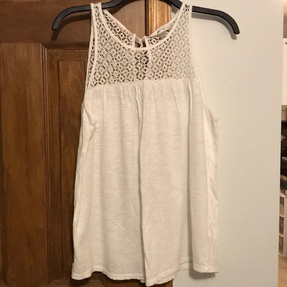 White size Small Lauren Conrad tank top